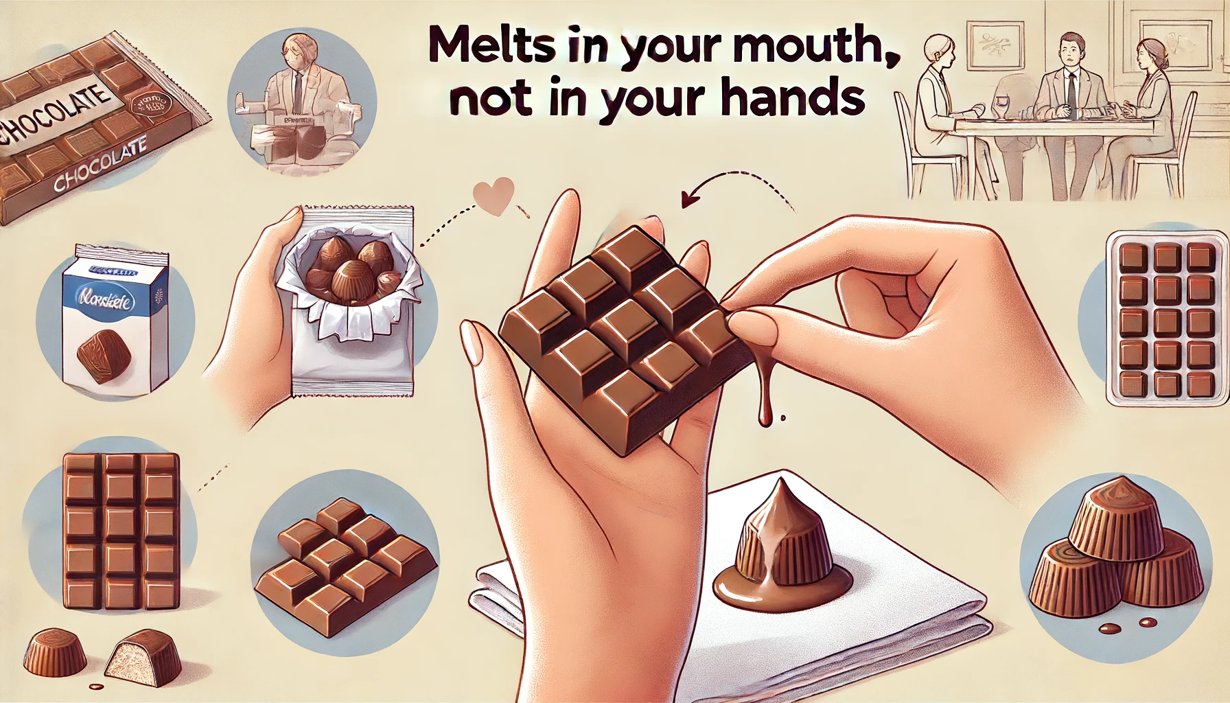 Melts in Your Mouth, Not in Your Hands